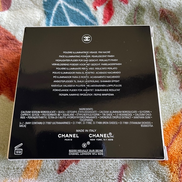 NIB CHANEL LUMIÈRE DE L’OCÉAN Illuminating Powder Highlighter Spring 2024 - Picture 6 of 8
